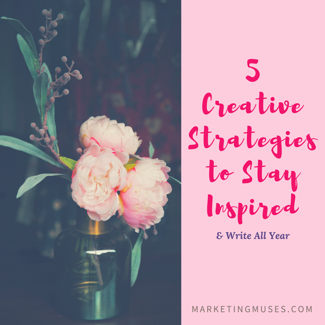 5 creative strategies to stay inspired
