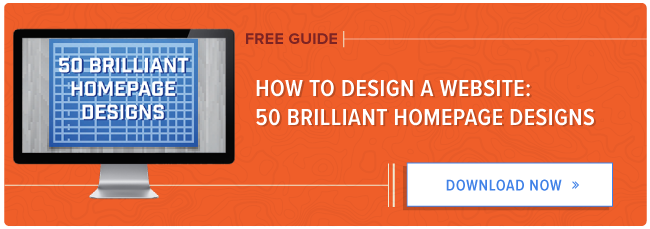 download 50 examples of brilliant homepage design