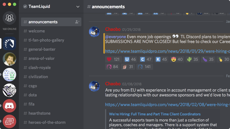 Discord Partners With Esports Teams To Launch Verified Servers