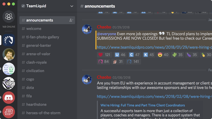 Hilton Hotels Discord