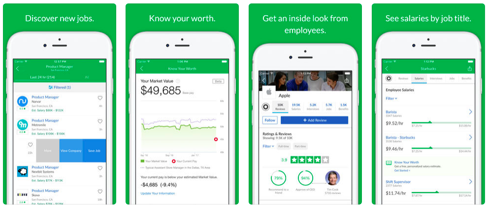 Glassdoor Job Search App