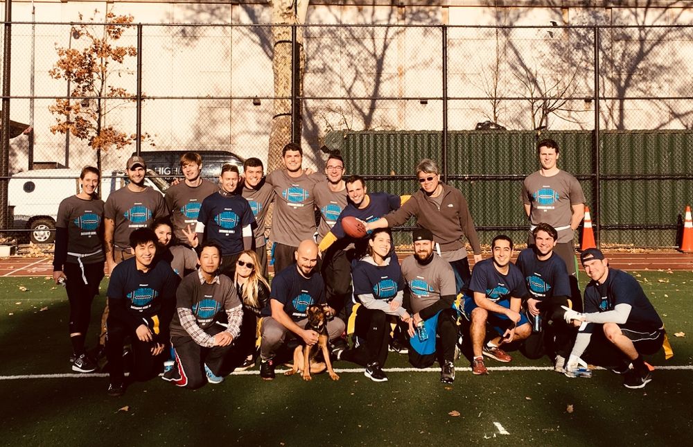 our 4th annual dataminr bowl dataminr s pre thanksgiving flag football