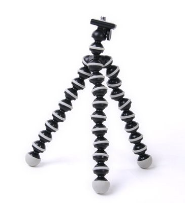 Miniature flexpod tripod stand with bendable legs