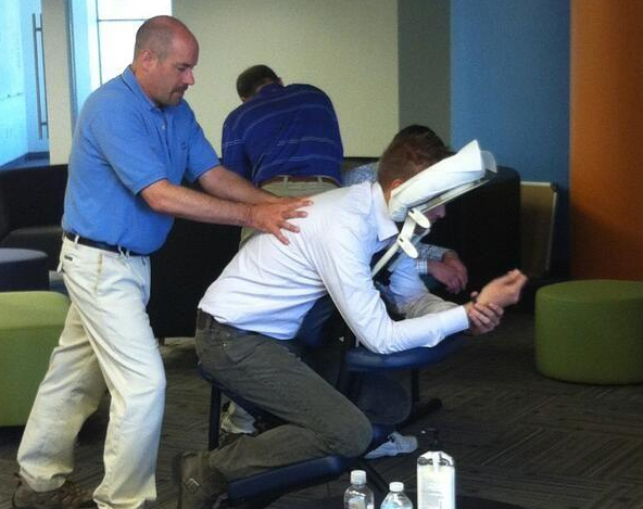 perks perks monthly chair massages in office