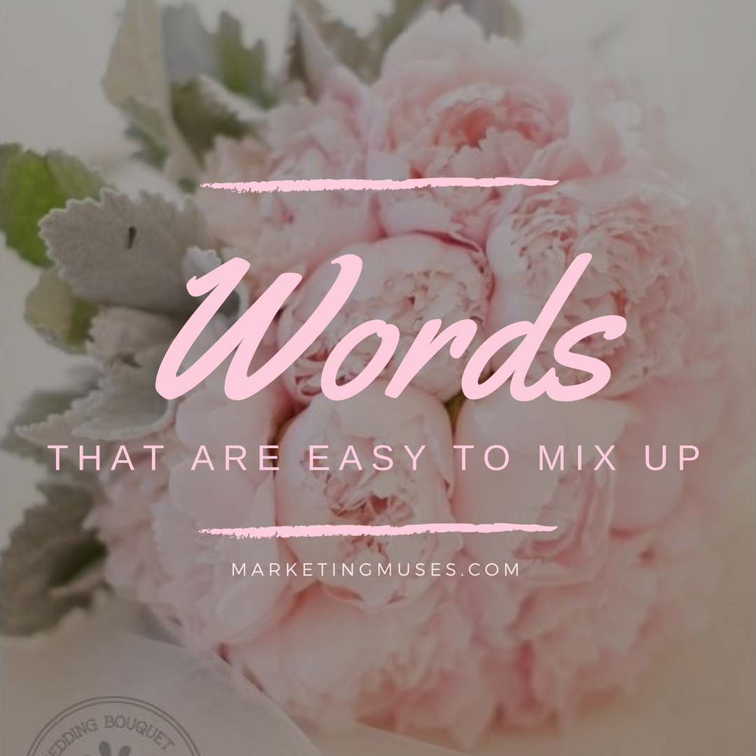 Words That People Get Mixed Up
